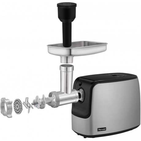 Мясорубка Rondell RDE-1458 стальной - фото 2