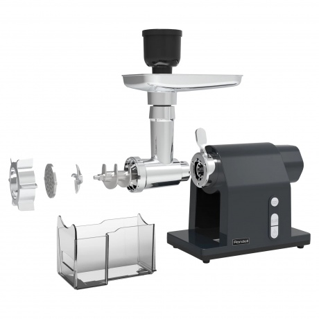 Мясорубка Rondell RDE-1452 2000Вт графит/серебристый - фото 3