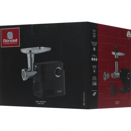 Мясорубка Rondell RDE-1453 2000Вт черный - фото 16