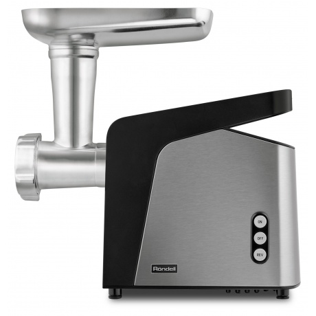 Мясорубка Rondell RDE-1455 2000Вт стальной - фото 2