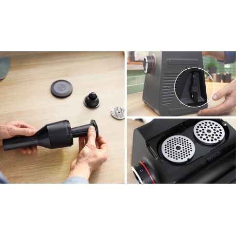 Мясорубка Bosch MFWS640B 2100Вт черный - фото 15