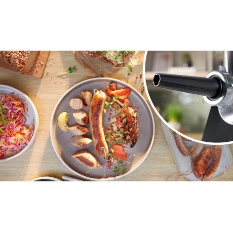 Мясорубка Bosch MFWS640B 2100Вт черный - фото 5