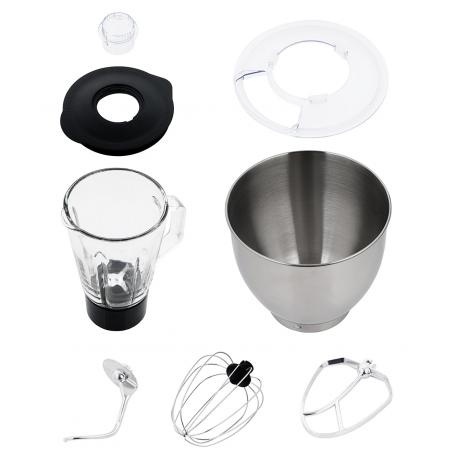 Кухонный комбайн Kitfort КТ-1339-1 серебристый металлик - фото 2