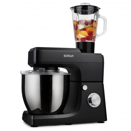 Кухонный комбайн Kitfort КТ-1339-3 черный