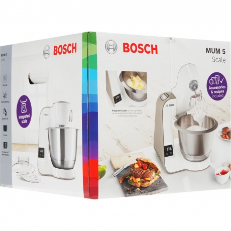 Кухонный комбайн Bosch MUM5XW10 белый - фото 15