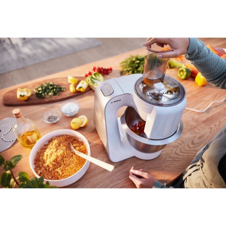 Кухонный комбайн Bosch MUM5XW10 белый - фото 20