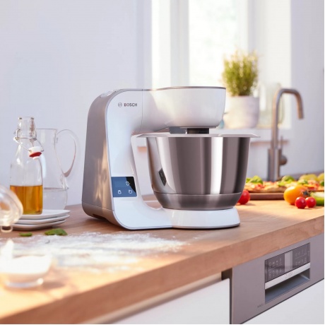 Кухонный комбайн Bosch MUM5XW10 1000Вт белый - фото 4