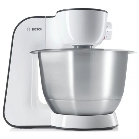 Кухонный комбайн Bosch MUM54A00 900Вт серый/белый - фото 3
