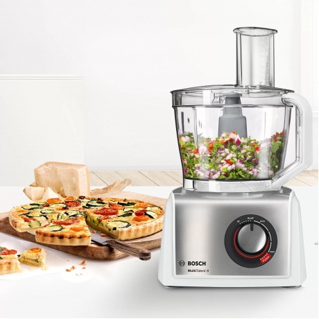 Кухонный комбайн Bosch MC812S814 белый - фото 4