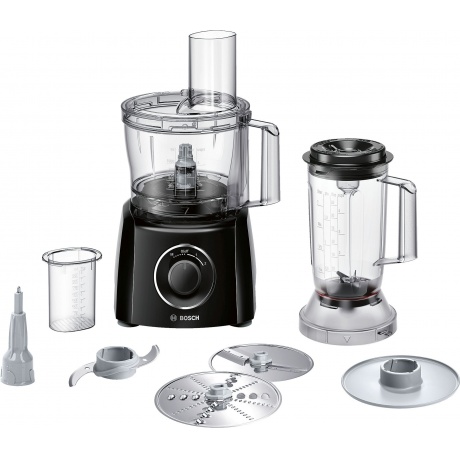 Кухонный комбайн Bosch MCM3201B черный - фото 1
