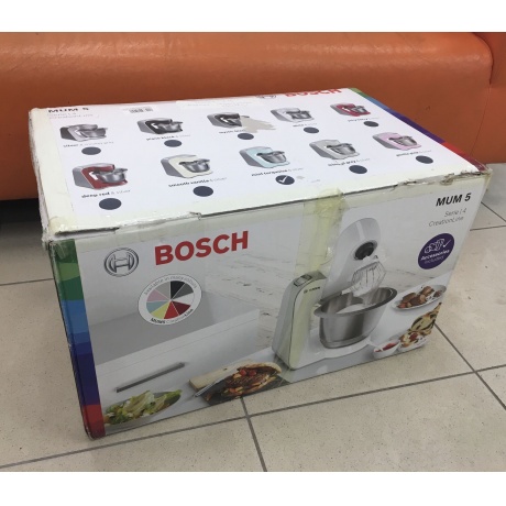 Кухонный комбайн Bosch MUM58020 1000Вт мятный/серебристый отличное состояние - фото 4