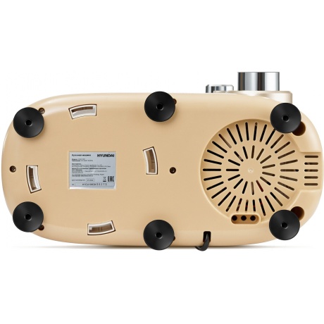 Кухонная машина Hyundai HYMS7451 планетар.вращ. 1400Вт золотистый - фото 8