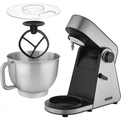 Кухонная машина Rondell RDE-1405 планетар.вращ. 1800Вт серебристый - фото 3