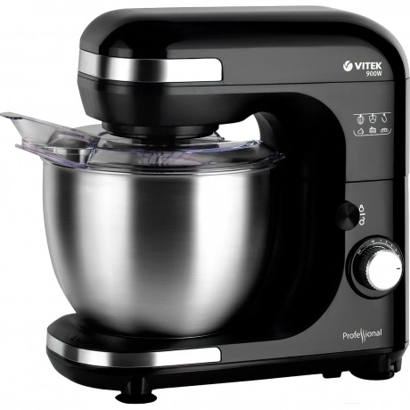 Кухонная машина Vitek VT-1431 BK планетар.вращ. 900Вт черный