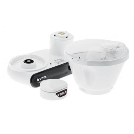 Кухонная машина Vitek VT-1442 1400Вт белый - фото 3