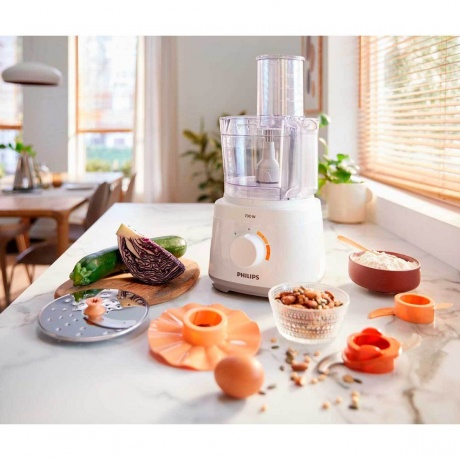 Кухонный комбайн Philips HR7310/00 белый - фото 6