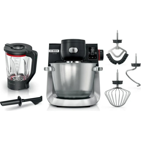 Кухонная машина Bosch MUMS6ZS17 планетар.вращ. 1600Вт черный - фото 1