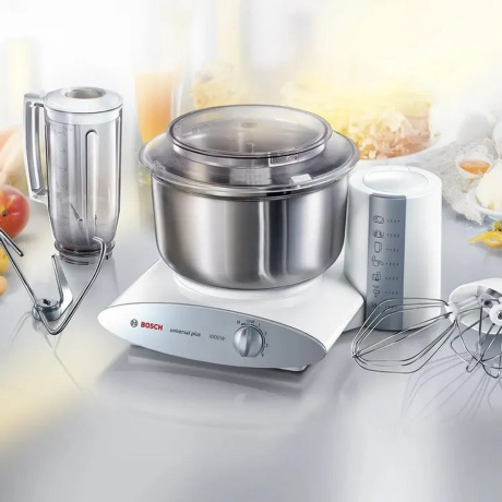 Кухонная машина Bosch MUM6N21 планетар.вращ. 1000Вт белый - фото 2