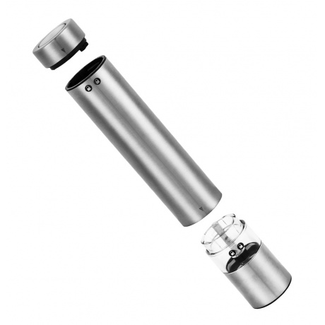 Перечница электрическая Kitfort КТ-2028 серебристый - фото 2