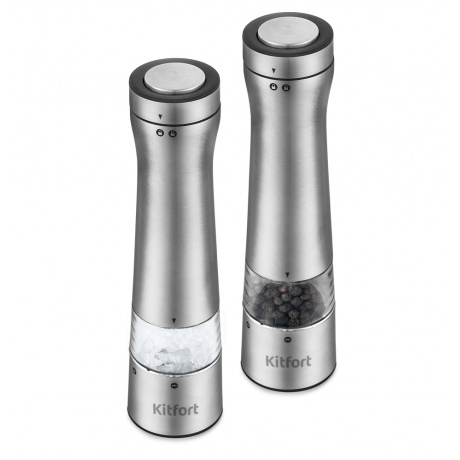 Перечница электрическая Kitfort КТ-2029 серебристый