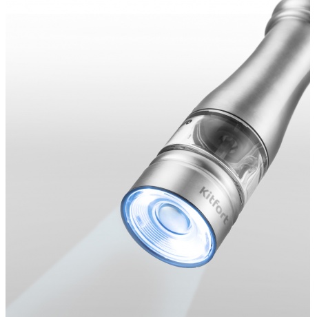 Перечница электрическая Kitfort KT-2030 серебристый - фото 3