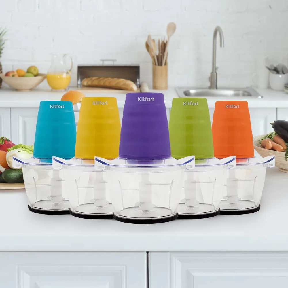 Измельчитель Kitfort КТ-3017-1 фиолетовый - фото 6