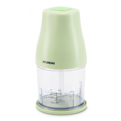 

Измельчитель электрический Hyundai HYC-P3108 0.8л. 350Вт черный/зеленый