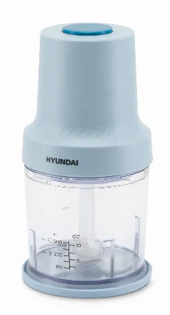 Измельчитель электрический Hyundai HYC-P3138 0.8л. 350Вт голубой...