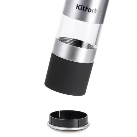 Мельница для соли и перца Kitfort КТ-6008-1 черный - фото 5