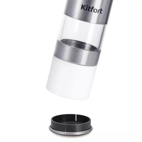 Мельница для соли и перца Kitfort КТ-6008-2 белый - фото 5