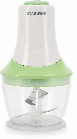Измельчитель электрический Starwind SCP2010 1л. 300Вт белый/зеле...