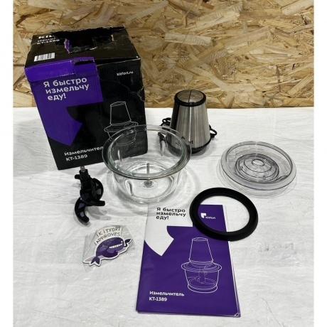Измельчитель Kitfort КТ-1389 хорошее состояние - фото 6