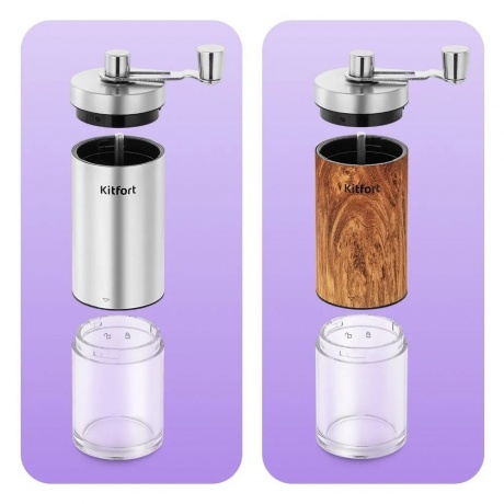 Набор ручных кофемолок Kitfort КТ-7532 - фото 2
