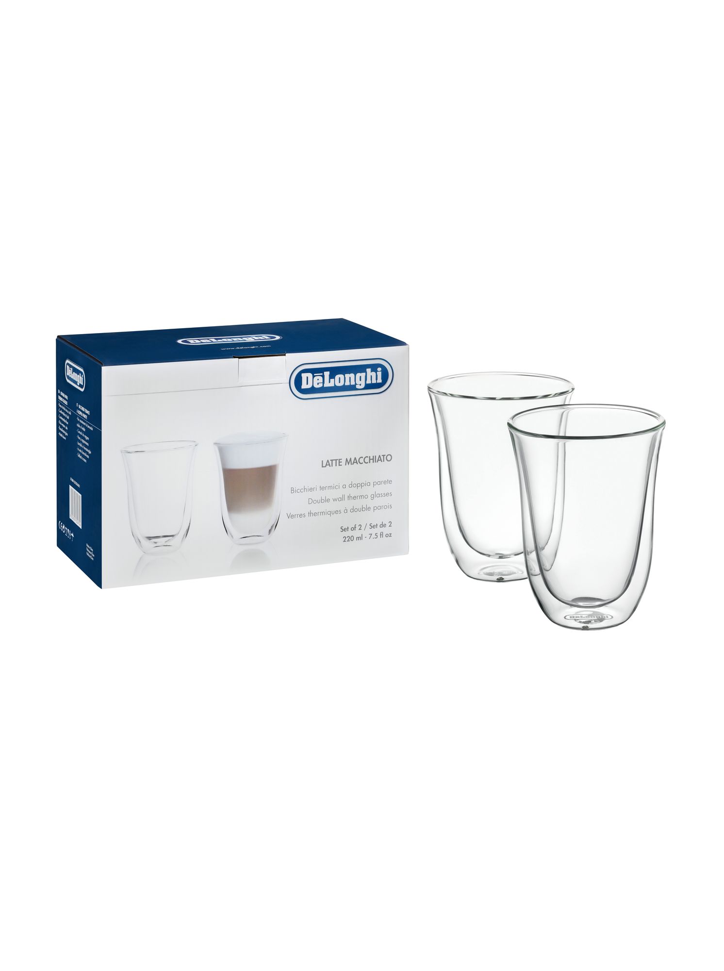 Чашки для латте DeLonghi Latte cups (2шт)