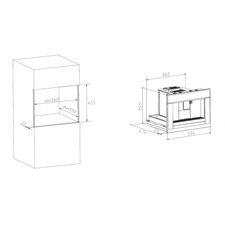 Встраиваемая кофемашина Kuppersberg KCM 182 Black - фото 11