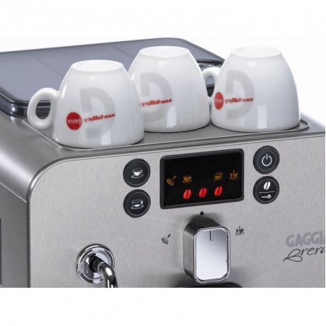 Кофемашина Gaggia Brera серебристая (RI9305/01) - фото 4