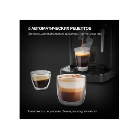 Кофемашина Hyundai HAM-4001 1350Вт черный - фото 19