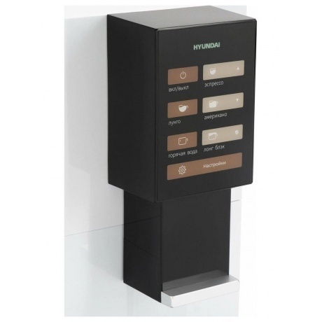 Кофемашина Hyundai HAM-4103 1500Вт белый - фото 3