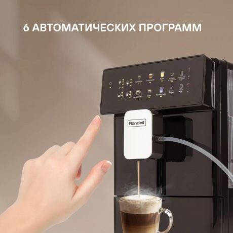 Кофемашина Rondell RDE-1115 1400Вт черный - фото 18