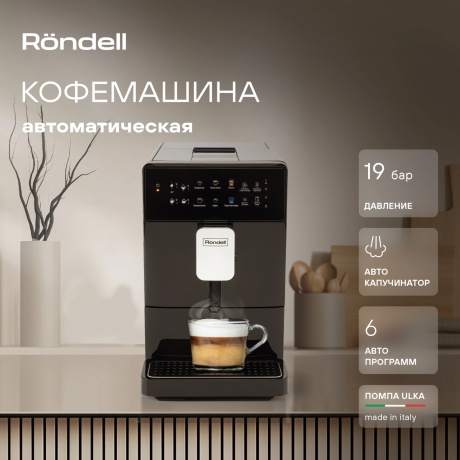 Кофемашина Rondell RDE-1115 - фото 17