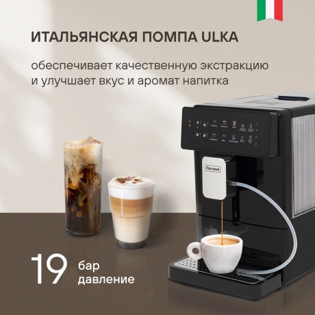 Кофемашина Rondell RDE-1115 - фото 23