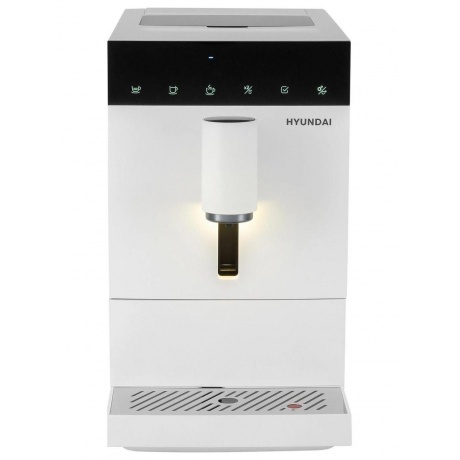 Кофемашина Hyundai HAM-4400 1350Вт белый/черный - фото 1