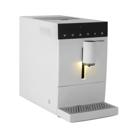 Кофемашина Hyundai HAM-4400 1350Вт белый/черный - фото 2