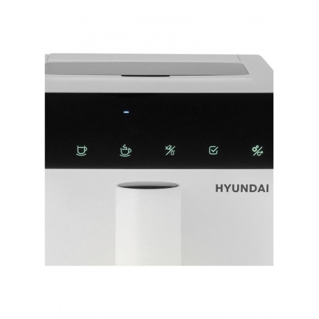 Кофемашина Hyundai HAM-4400 1350Вт белый/черный - фото 5