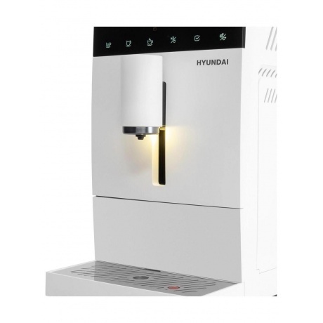 Кофемашина Hyundai HAM-4400 1350Вт белый/черный - фото 8