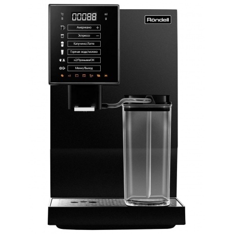 Кофемашина Rondell RDE-1118 1350Вт черный - фото 2