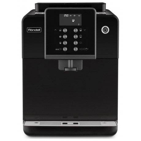 Кофемашина Rondell RDE-1107 1350Вт черный/серебристый - фото 2