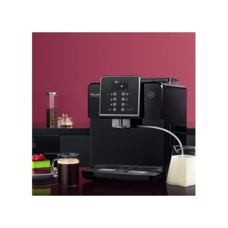 Кофемашина Rondell RDE-1107 1350Вт черный/серебристый - фото 6