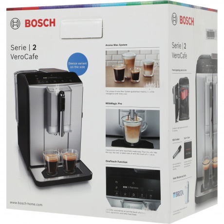 Кофемашина Bosch TIE20301 серебристый/черный - фото 17
