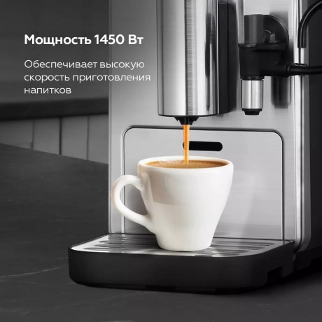 Кофемашина BQ CM9003 Стальной-Черный - фото 10